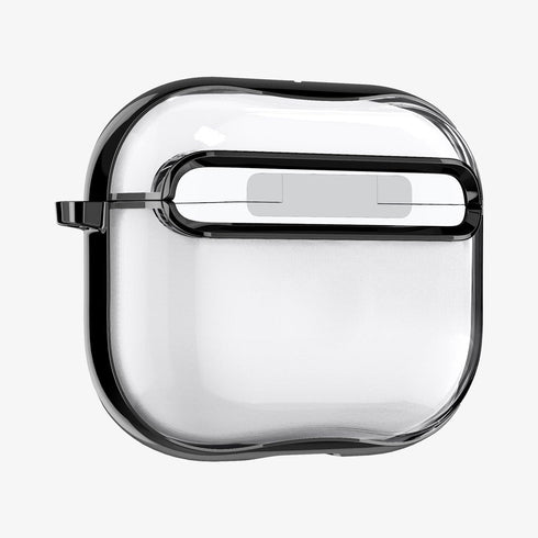 ACS05481 - Apple AirPods Pro 2 Case Ultra Hybrid in crystal clear showing the front